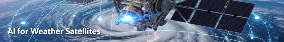 Ai for Weather Satellites banner